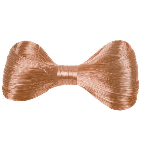 Bow Hair Extension Bowknot Brown Comb Clip Fashion Hairpiece Party