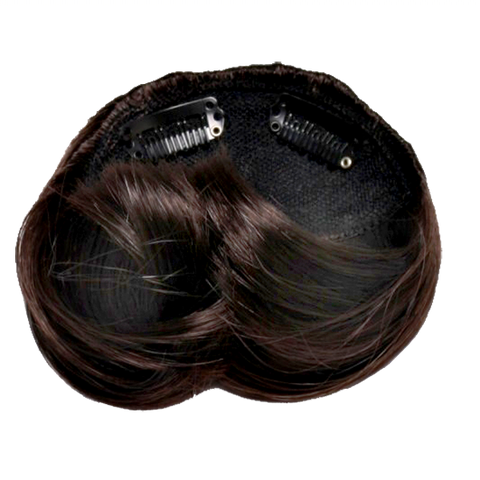 Braided Odango Wig Buns Dark Brown