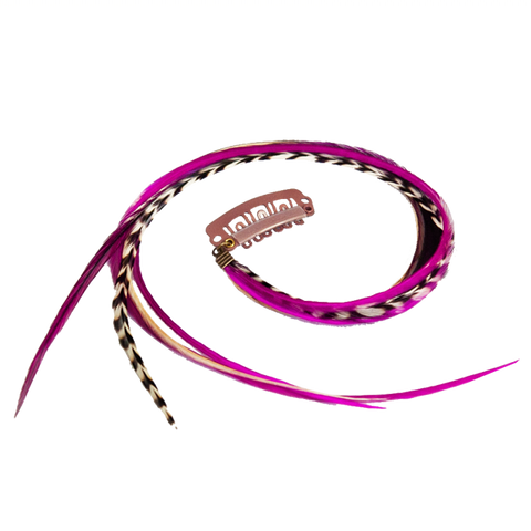 Fine Featherheads Lipstick Quill Clips