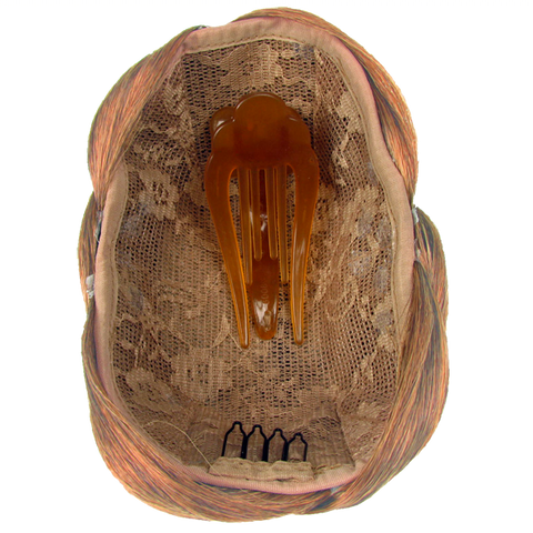 Jessica Simpson Hairdo Braided Chignon Clip In Bun Hair Red Blonde