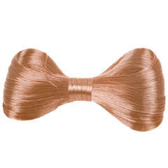 Bow Hair Extension Bowknot Brown Comb Clip Fashion Hairpiece Party
