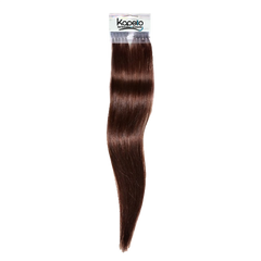 Mousy brown 18 inches straight pre taped european remy hair extensions